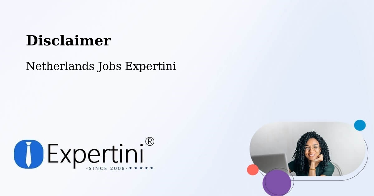 Disclaimer – Peelo - Netherlands Jobs Expertini