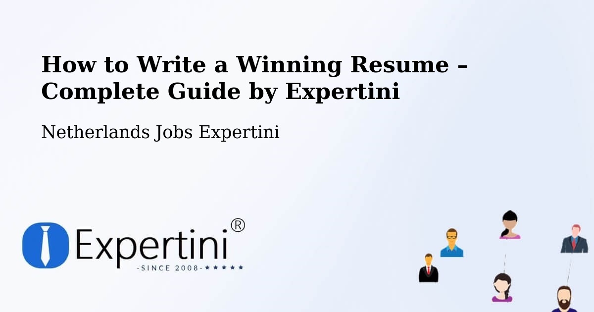 Resume Writing Guide for Job Seekers – Peelo - Peelo, Netherlands Jobs Expertini